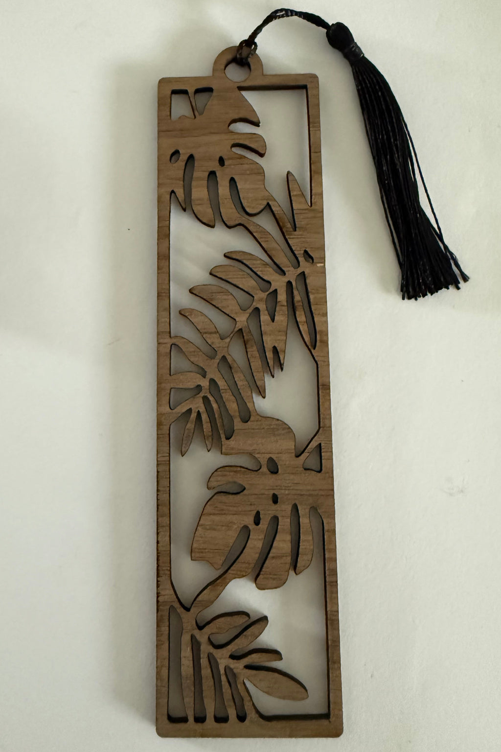 Lesezeichen Monstera-Design